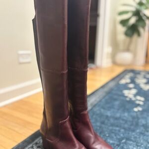 Sorel Women's Over the Knee Boots - Rich Burgundy  -Size 9